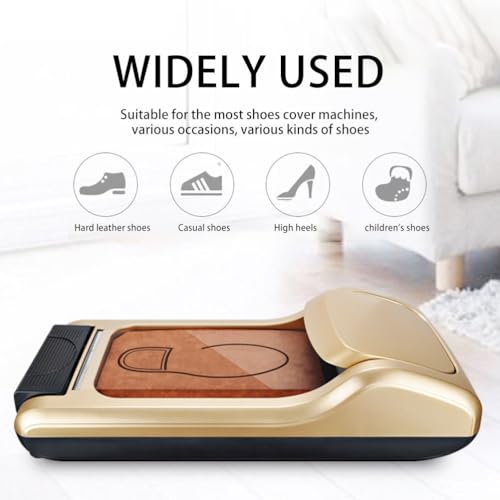 OSALADI Schuhfolie Einweg 109 Fußgrößen Praktisch Pe-Material Schuhüberzieher Für Automatische Schuhfolienmaschine Staub- Und Kratzschutz