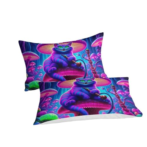 Parure de lit chat 3D infroissable en microfibre : fini le repassage pour ce linge de lit double - 3