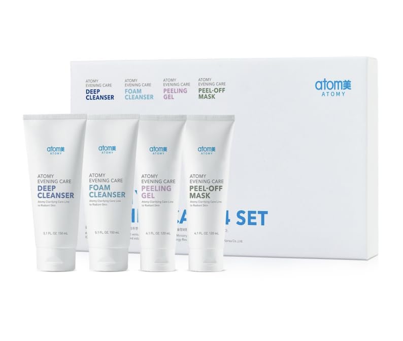 Amazon.com: Atomy 4-Step Evening Care Skincare Set – Deep Cleanser