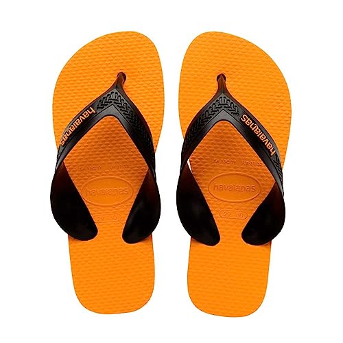 Chinelo Kids Max, Havaianas, Meninos, Laranja Citrus, 23/24