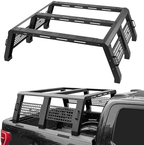 JOYTUTUS Full Size Truck Bed Rack, Overland Bed Racks for Trucks ...