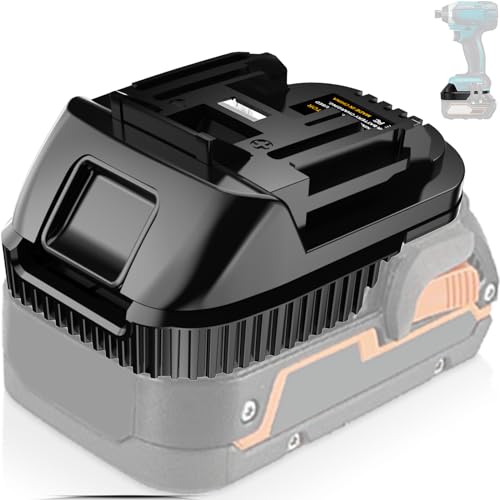 Adaptateur Ridgid AEG 18V pour outillage Makita 18V