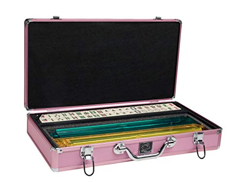 Set - Ivory Tiles - Modern Pusher Arms - Estuche Aluminio Rosa miniatura 3