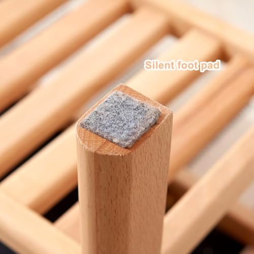 Rangement à chaussures compact en bois pour optimiser une petite entrée étroite - 7