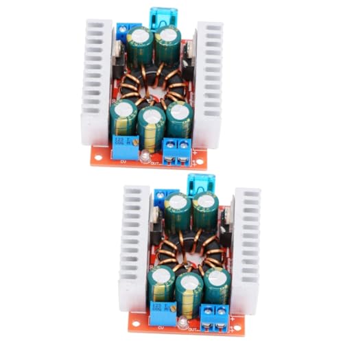 2 Piezas Módulo De Voltaje De Alimentación Módulo De Voltaje del Controlador Led Capacitor Electrolítico Módulo De Potencia del Regulador De Voltaje Pantalla Digital Convertidor