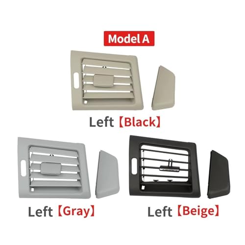 Panel de ventilación delantero izquierdo para Benz Clase R W251 R300 R350, beige silver 2