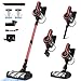 مكنسة كهربائية لاسلكية 30 كيلو باسكال من سينشر، مكنسة كهربائية خفيفة الوزن 4 في 1 مع محرك 350 واط وبطارية قابلة للفصل، مثالية للمنزل والسيارة والأرضيات الصلبة والسجاد وإزالة شعر الحيوانات الأليفة