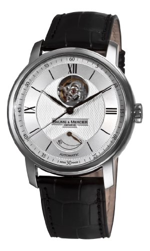 Baume Mercier Men's 8869 Classima Executives Open Silver Guilloche Dial Watch