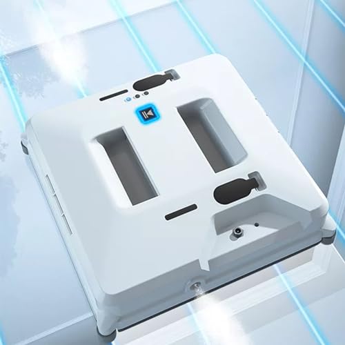 Gerrit Robot Aspirador De Limpieza De Ventanas, Robot Limpiador De Vidrios, Aspersor Automático Doble Y Ultrafino De 6,5 Cm, For Ventanas De Gran Altura, Vidrio, Azulejos, Limpieza De Baños Gerrit Robot Aspirador De Limpieza De Ventanas, Robot Limpiador De Vidrios, Aspersor Automático Doble Y Ultrafino De 6,5 Cm, For Ventanas De Gran Altura, Vidrio, Azulejos, Limpieza De Baños
