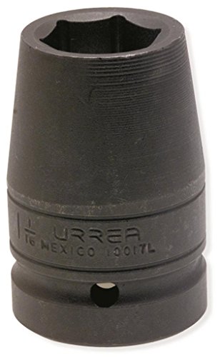 URREA 10014L 1-Inch Deep Drive 6-Point 7/8-Inch Impact Socket