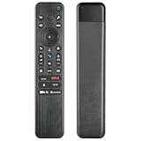RMF-TX810U Telecomando vocale compatibile con Sony 4K Ultra HD TV R-55A80CL XR-55A80L KD-65X77L KD-65X77CL KD-43X77L KD-85X77L Controller di ricambio con pulsanti Netflix PrimeVideo YouTube