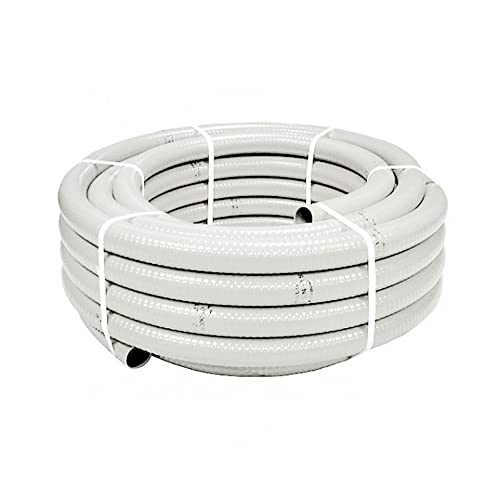 Hidrotubo PVC blanco reforzado para desagüe aire acondicionado