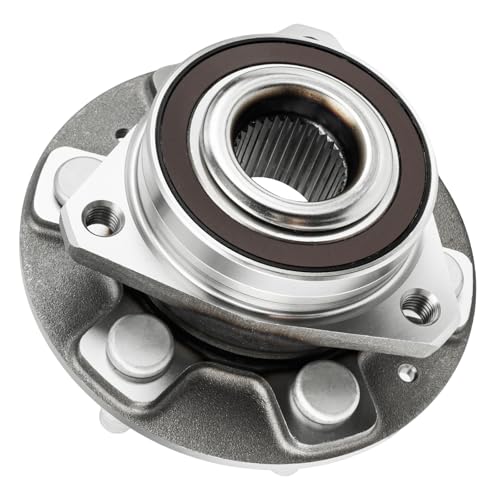 Nhsmgt 512593 Front & Rear Wheel Bearing Hub Assembly Fit for Chevy Traverse 2018-2022, for GMC Acadia 2017-2022, for Cadillac XT5 2017-2022, XT6 2020-2022, for Buick Enclave 2018-2022, 6 Lugs w/ABS by Nhsmgt - Used condition - Image 2