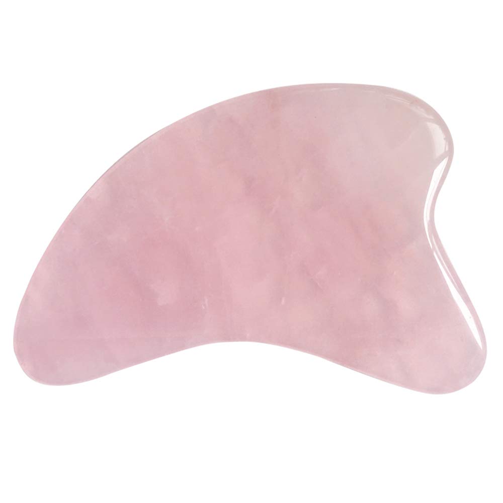 Massage de massage en cristal de quartz rose pour votre routine bien-être
