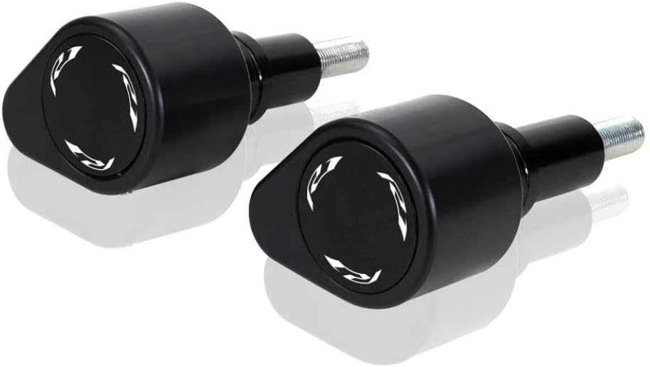 Compatible Frame Slider Crash Pads Engine Protector Guard Compatible with YZF-R1 R1M 2015 2016 2017 2018 2019 2020 Motorcycle Fit(Black R1 Logo)