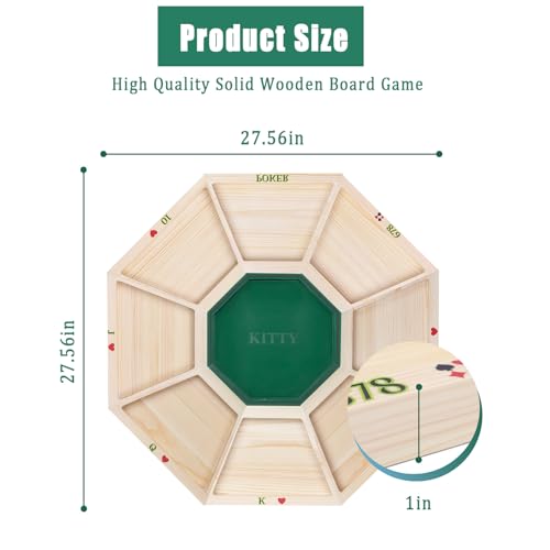 Juego de Mesa Michigan Rummy Deluxe 27.5'' Set Completo miniatura 2