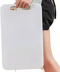 Tábua de Corte Plástica 40x25cm Resistente e Higiênica para Alimentos, Legumes, Carnes e Frutas