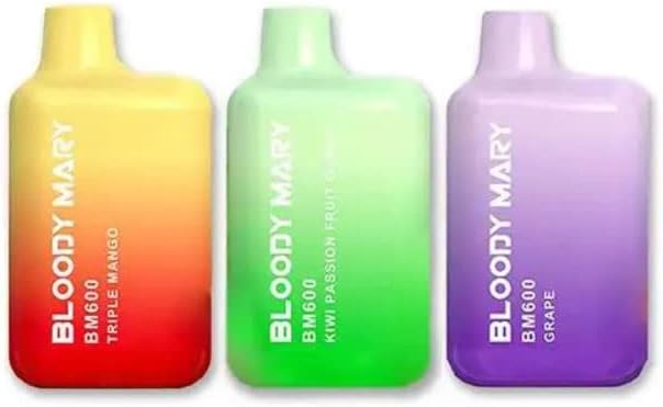Bloody Mary 600 Puffs Disposable Vape Pod (Triple Melon)