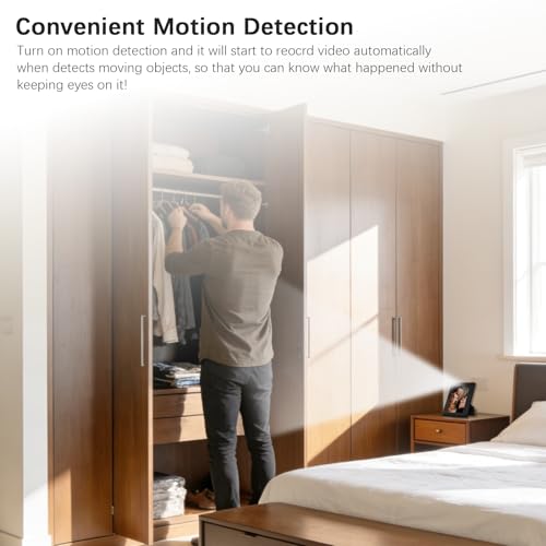 Tkiplay HD 1080P Hidden Spy Security Camera Picture Frame, No WiFi Needed by Tkiplay - Used condition - Image 3