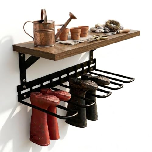 Decoroca Wall Mount Boot & Tool Rack