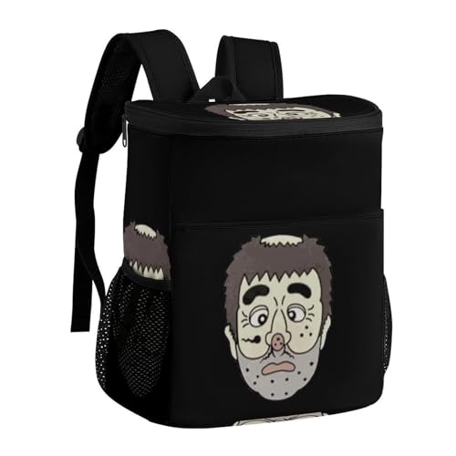 志村けん だいじょうぶだぁ 変なおじさん クーラー バックパック 保冷リュック 大容量 クーラーボックス 保冷リュック 冷蔵庫バッグ 保温 釣り キャンプ クーラーボックス クーラーバッグ