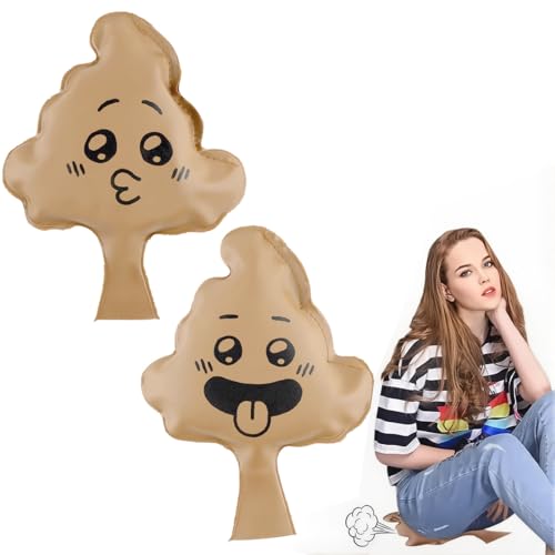 XBFOCNH 2 Piezas Cojín Retro para Pedos,Artículos de Broma, Cojín de Pedos y Bromas para Fiestas