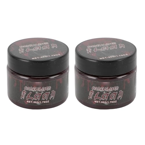 Coagulated Blood Gel Makeup Enlivens Events for Festive Makeup Material