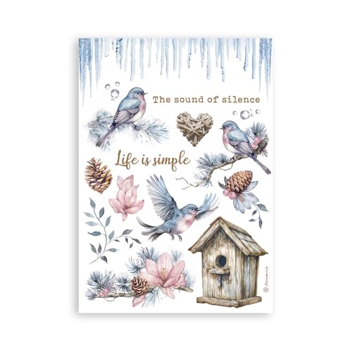 Stamperia, Washi Pad for Scrapbooking Albums, Card Making, Bullet Journalling and More, Translucent and Easy to Cut - Image 3