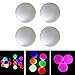 XAGMODSHN 4Pcs Glow in The Dark Balls Light Up Led Balls Night Sets for Men Kids Women