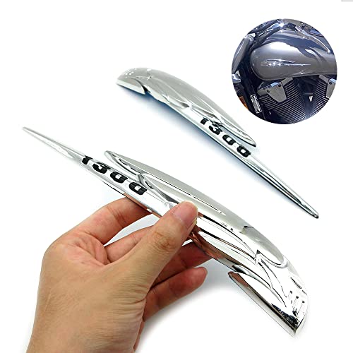 Fuel Gas Tank Stickers Emblem Badge For H-Onda Vtx 1300 1300C 1300R 1300S Motorcycle Decals Decorations (Red) #TOP4