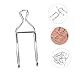 OUNONA 50pcs Iron Pocket Watch Chain Clasps Durable Rust Resistant Clips for DIY Cowboy Chains and Fashion Accessories with Smooth Finish