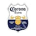 Produktbild Corona Extra Lagerbier Werbe Bar, Alte Pub Bier Werbe Bar, alte pub Drink Pumpe Abzeichen Brewery Fass Fass Fassbier Real Ale Pint Alkohol Hops Form Metall/Stahl Wandschild - 27 x 20 cm