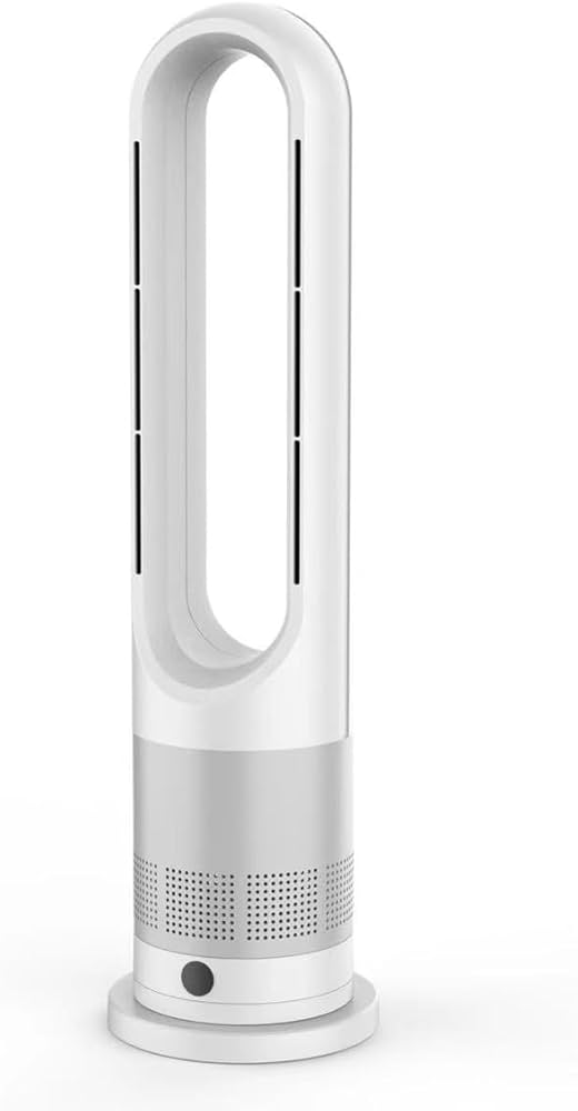 Amazon | 扇風機 羽なし タワーファン 3段階ヒーター 8段階送風 DC