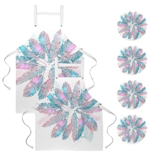 Tablier de cuisine pour restaurant et nettoyage de maison avec broches