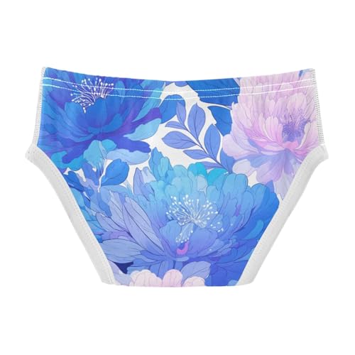 KLL Abstract Floral Pattern Flowers Boys Toddler Comfort Nighttime Underwear Breathable Children Panties2