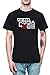 The Man Pedal Hombre Camiseta tee Negro Men's Black T-Shirt