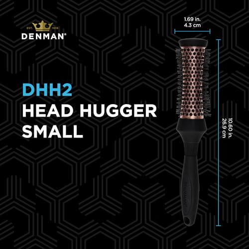 Denman (Medium) Thermo Ceramic Hourglass Hot Curl Brush, Hair Curling Brush for Blow-Drying, Straightening, Defined Curls - Image 2