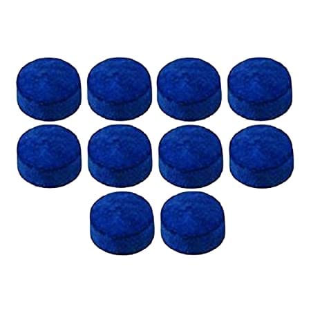 KBA Pool Snooker Cue Tip Blue Color in 10 mm Size (Pack of 10 Pcs) (B09JBRMSZW) Amazon Price History, Amazon Price Tracker
