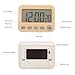 Woodgrain Kitchen Timer, Accurate User Friendly Study Timer with Precise Countdown Functionality for Cooking Kids Classroom Studying Learning