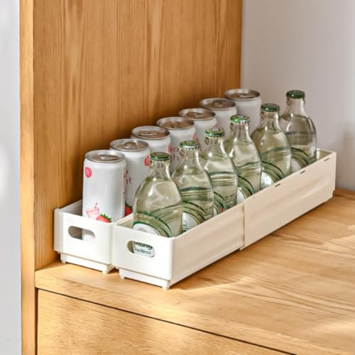 2 Pack Expandable Plastic Storage Boxes, Multi-Purpose Folding Organizer, Drawer Storage Divider For Bedroom, Kitchen And Snack Storage (s) - Image 3