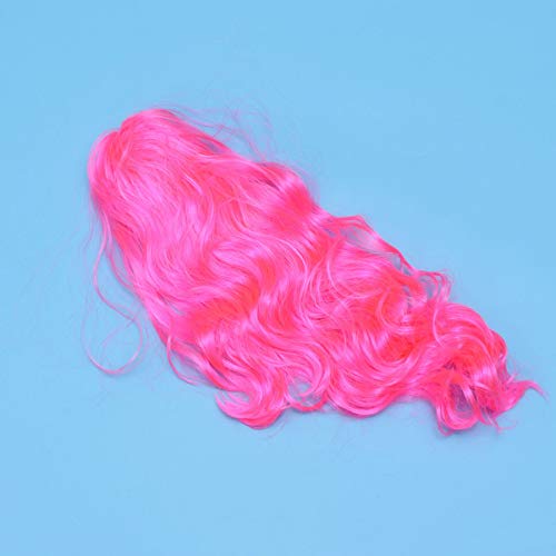PIXNOR Peruca Longa E Encaracolada de Cabeça Cheia Resistente Ao Calor Onda Anime Cosplay Headpiece