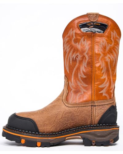 Cody James Men's 11" Decimator Western Work Boot Nano Composite Toe - Dbp-123