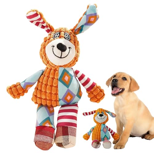 Generico Peluche Per Cani Con Stridore – Giocattolo Da Masticare Resistente, Interattivo E Divertente | Ideale Per Cuccioli E Cani Adulti, Peluche Morbido Da Gioco, Divertimento Domestico, Giardino