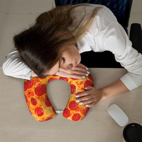 Almohada espuma viscoelástica cuello en U 25 cm x 30 cm miniatura 7