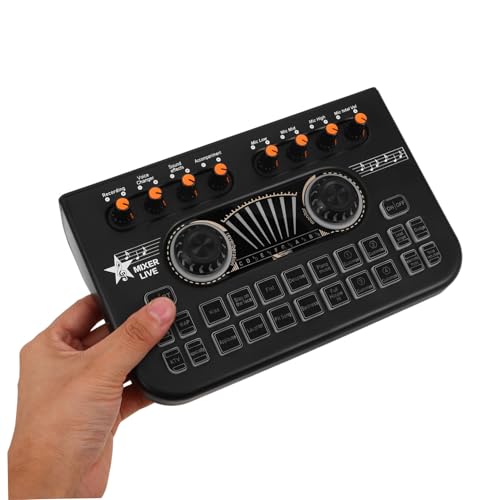 Format compact portable pour mixeur audio podcast compatible PC et streaming live instantané - 3