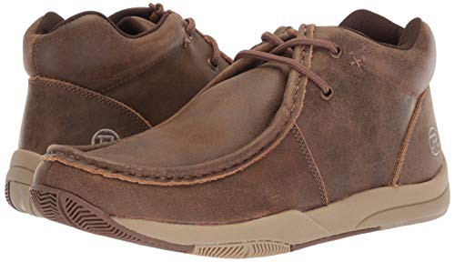 Roper Mens Clearcut Shoe, Brown, 9.5 D #TOP6