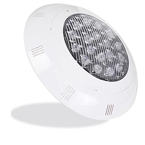 Felenny Luz Led para Piscina 24W Rgb Luz Subacuática para Piscina Ip68 Impermeable con Control Remoto para Piscina en El Suelo Iluminación Impermeable sobre El Suelo Cover