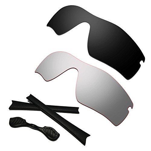 Verres polarisés Oakley Radar Path de rechange et kit accessoires oreilles noir