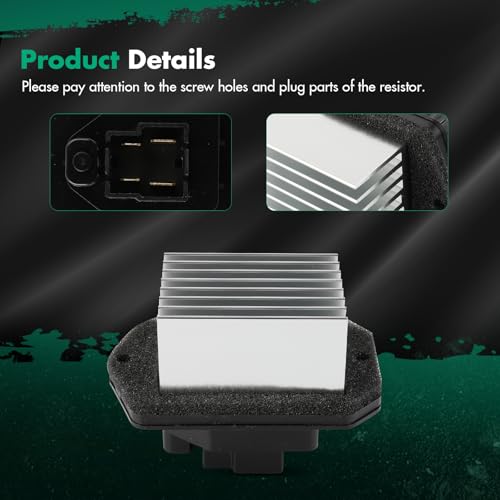 Image of SCITOO RU596,973-117,4P1665 HVAC Blower Motor Resistor Fits for Acura for RL 2005-2012,for Acura for TL 2009-2014,for Acura for ZDX 2010-2013,for Honda for Odyssey 2011-2017 Resistor Module