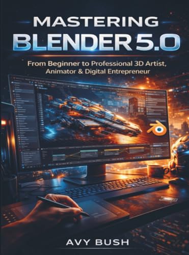 Mastering Blender 5.0: From Beginner to Professional 3D Artist and Digital Entrepreneur